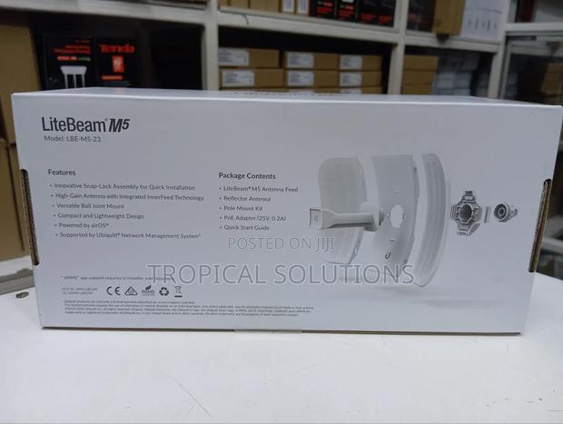Ubiquiti Lite Beam M5 Lbe-M5-23 Available - thumbnail 3