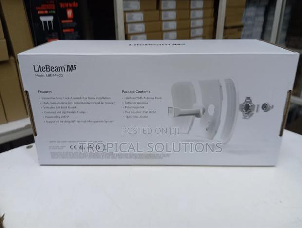 Lbe-M5-23 Ubiquiti Lite Beam M5 Access Point Available - thumbnail 3