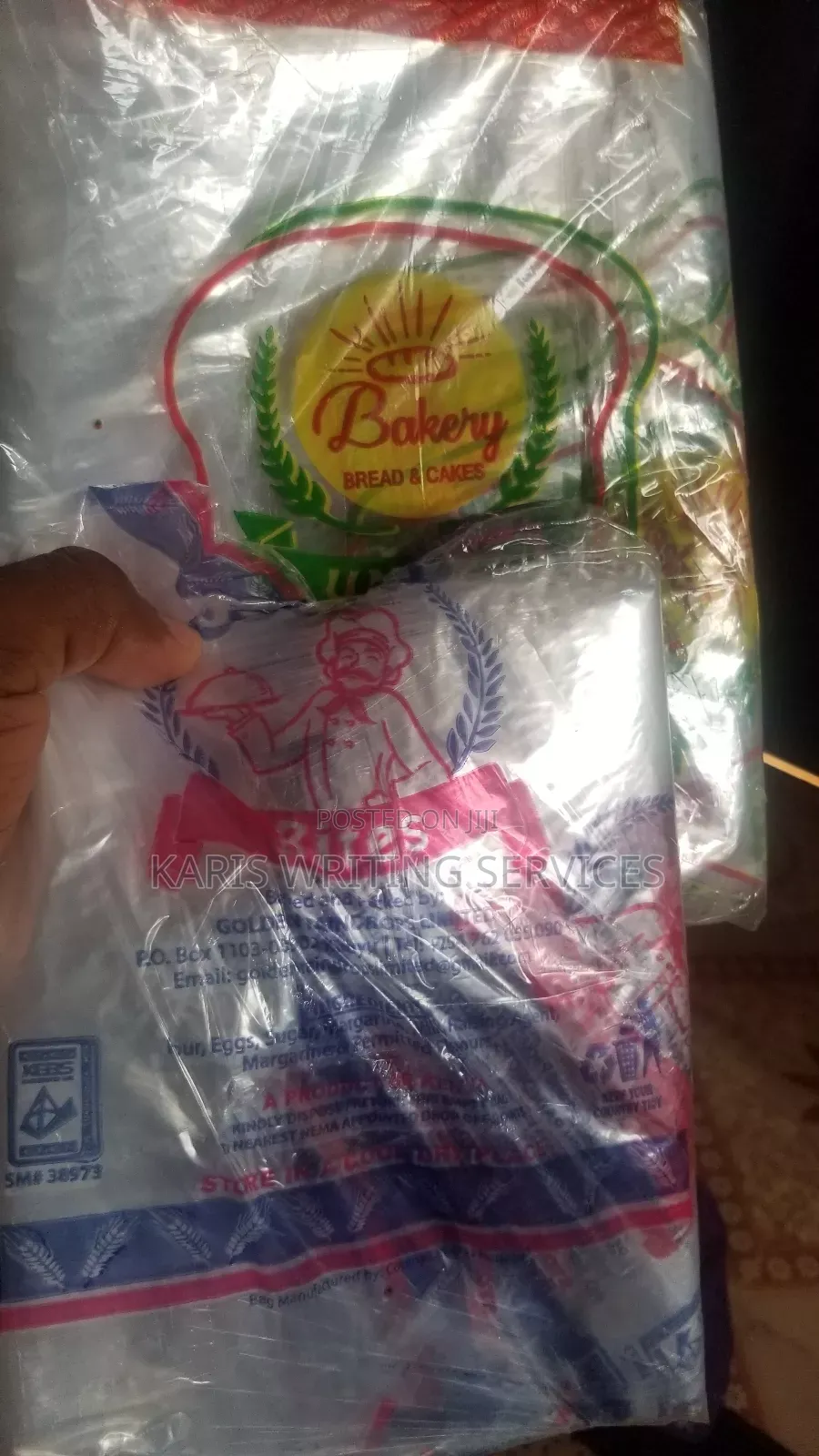 Licensed Backery Packaging Printed Papers