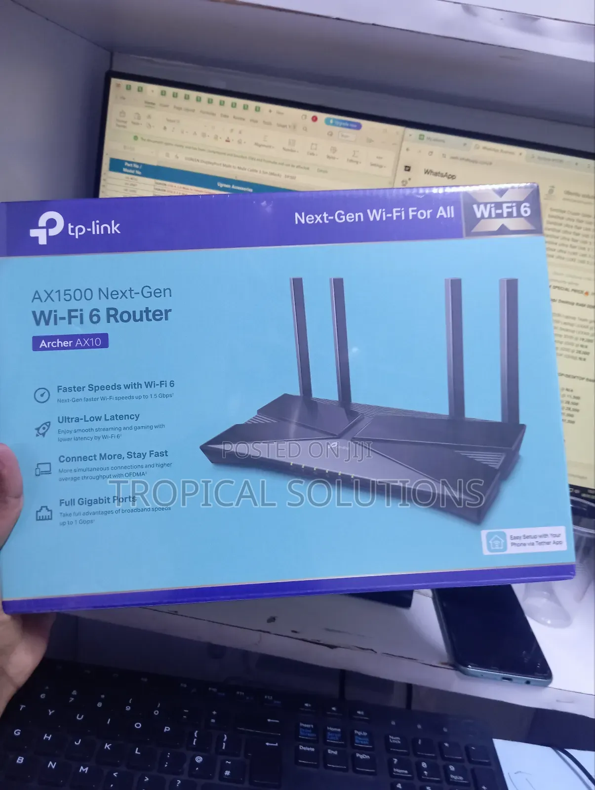 Archer Ax10 Router Tp-Link Wifi 6