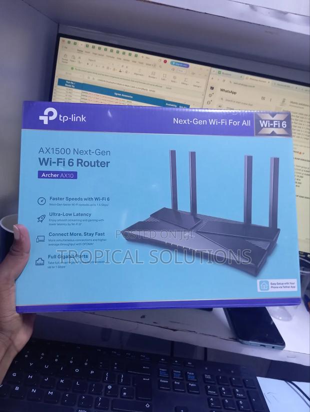 Archer Ax10 Router Tp-Link Wifi 6 - thumbnail 2