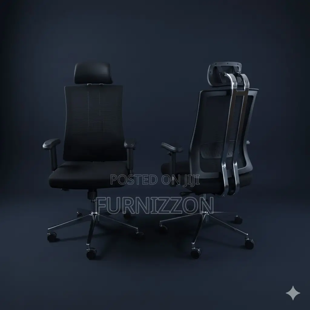 Comfortable Executive Mesh Swivel Chair With Headrest