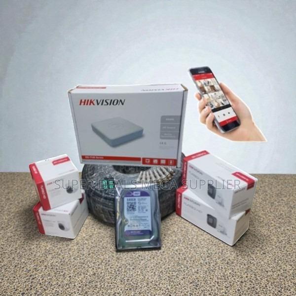 Hikvision 4 Turbo Hd 1080p CCTV Motion Detection Complete System Kit