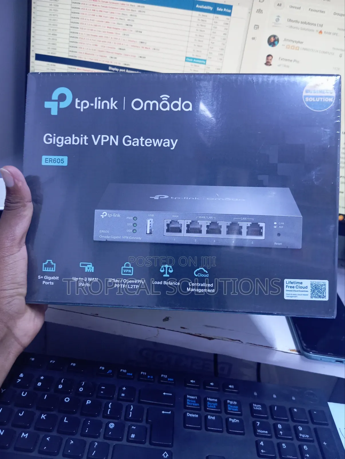 Tp-Link Er605 Omada Gigabit VPN Router Er605