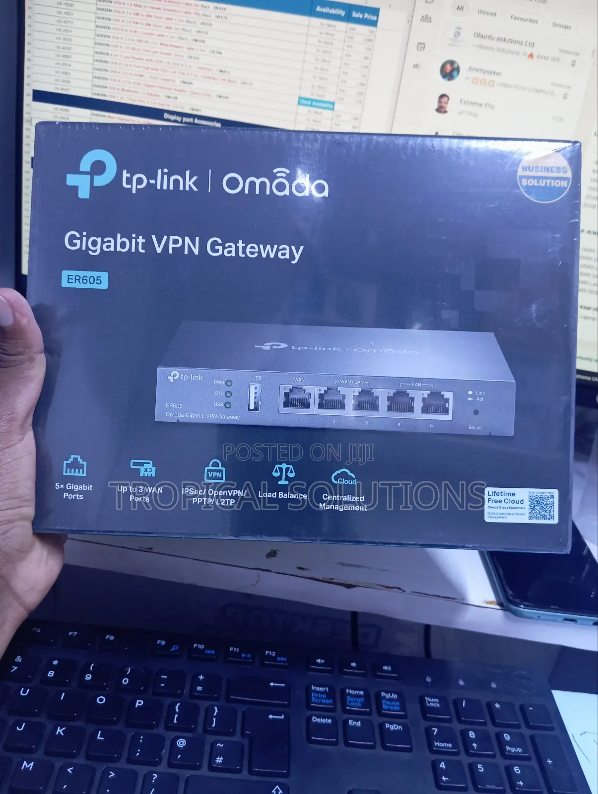 Tp-Link Er605 Omada Gigabit VPN Router Er605