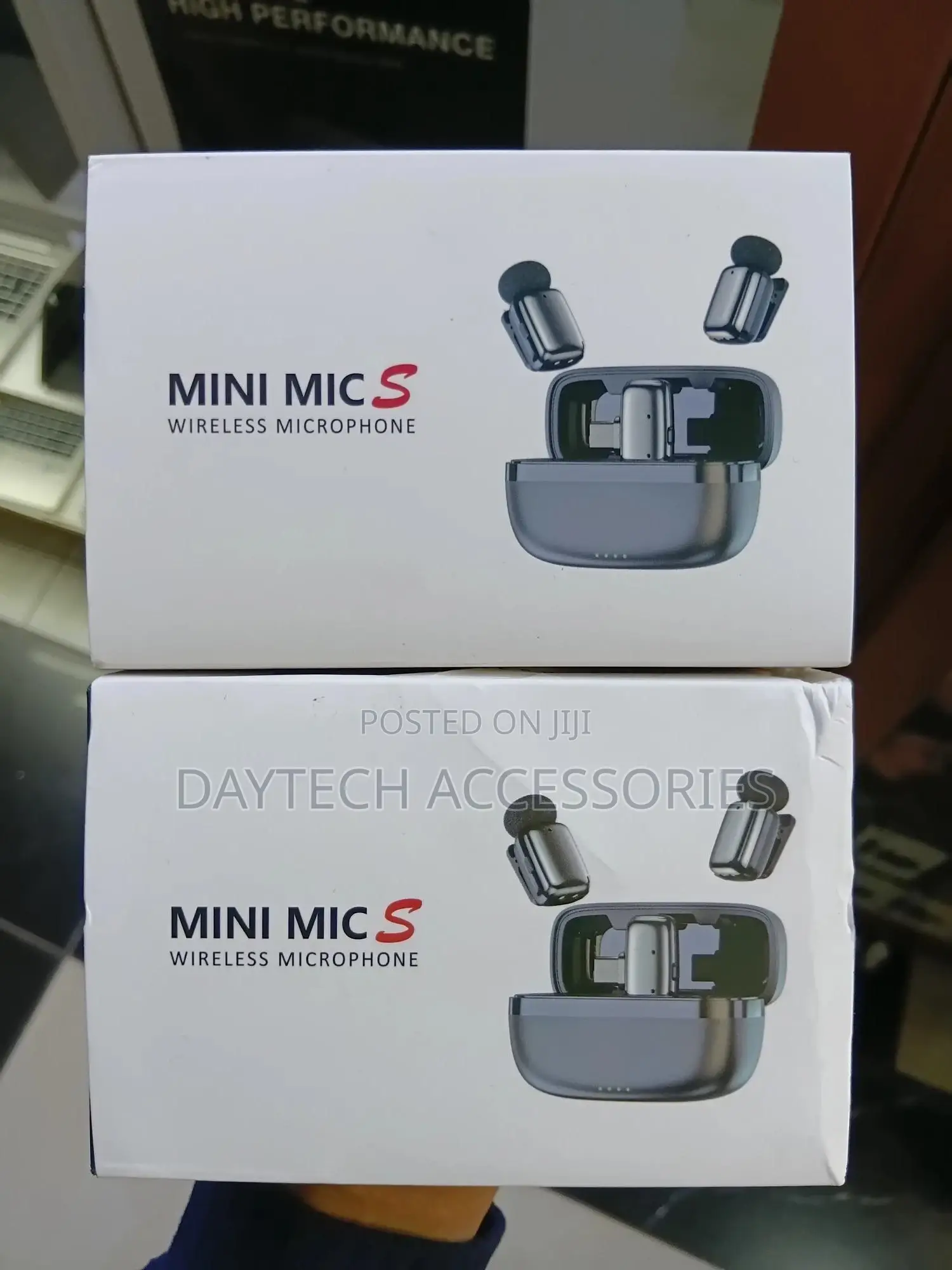 Haomuren M6 Mini Wireless Lavalier Microphone - Black