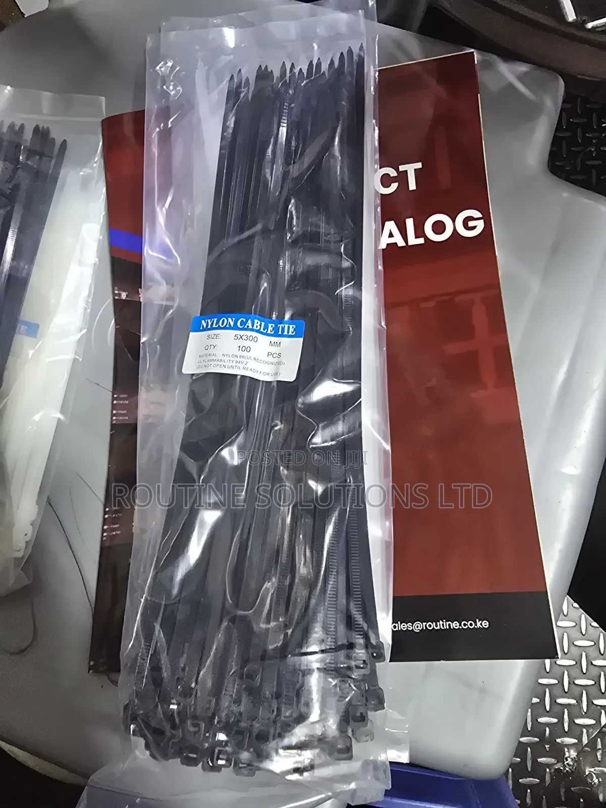Cable Tie 5 *300 Mm Black