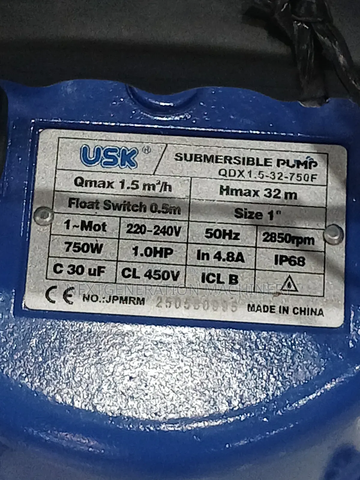 Electric Submersible Water Pump