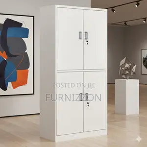 Practical Four-Door Locker for Office Organization