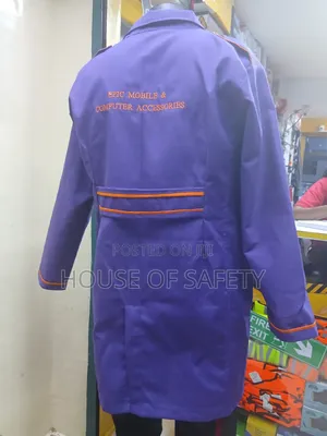 Purple Dust Coats Are Convenient for Storage of Tools