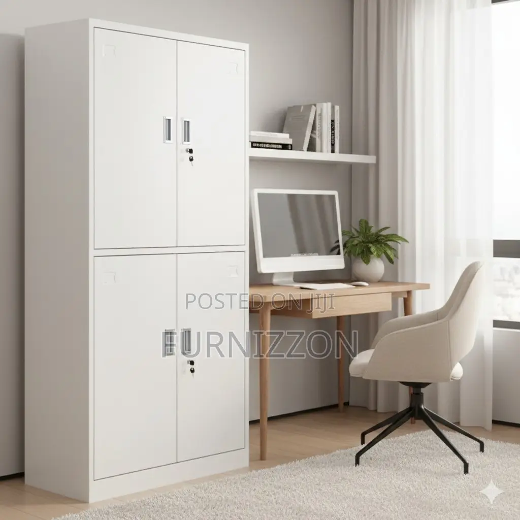 Reliable Four-Door Office Locker for Daily Use