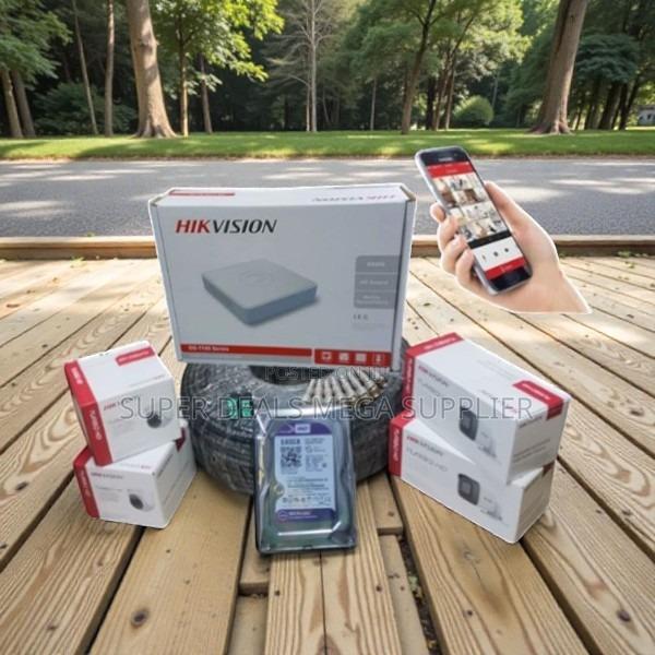 Hikvision 4 Turbo Hd 1080p Hd CCTV Plug and Play Security Complete Kit