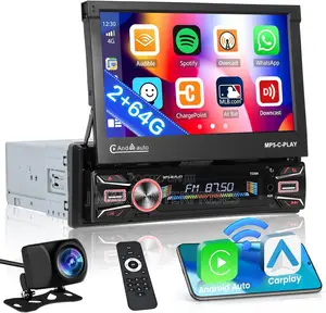 Android Car Radio With Navigation 7 Inch Automatic Retractable Screen
