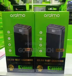 Oraimo Powerbox 400 Vision 40000mah 22.5w Power Bank