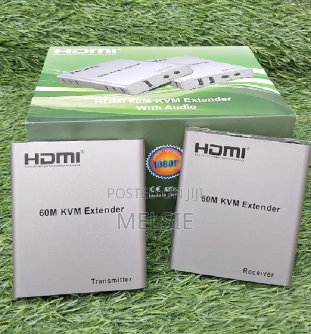 60m Usb KVM Hdmi Extender ,With Audio by Cat5e Cat6 Rj45ethernet