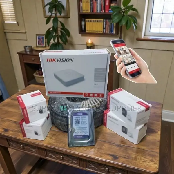 Hikvision 4 Turbo Hd CCTV 1080p Hd Multi Camera Monitoring Full Kit