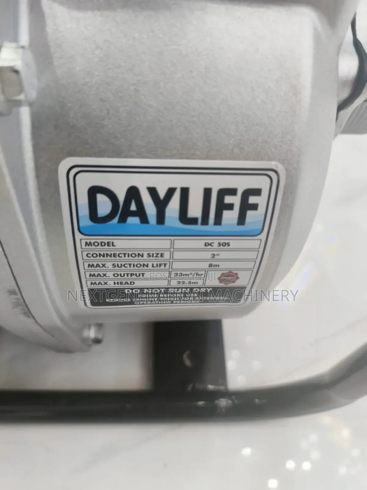Dayliff Petrol Engine Water Pump
