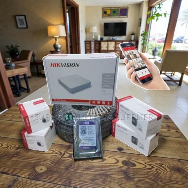 Hikvision 4 Turbo Hd 2mp CCTV Maintenance Free Security Complete Kit