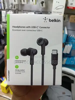 Belkin Soundform Headphones With Usb-C Connector (G3h0002btblk)– Black