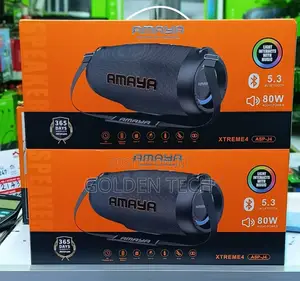 Amaya Xtreme4 Asp-J4 80w, 8000mah 8hrs Playtime Bluetooth Speaker
