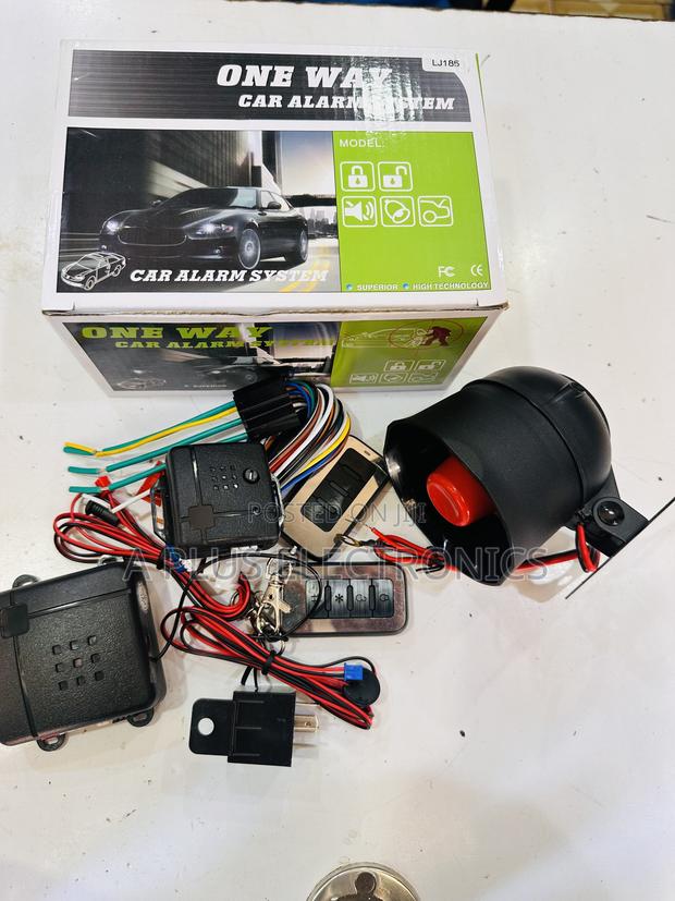 Car Alarm System-One Way | Reliable Vehicle Security - main view