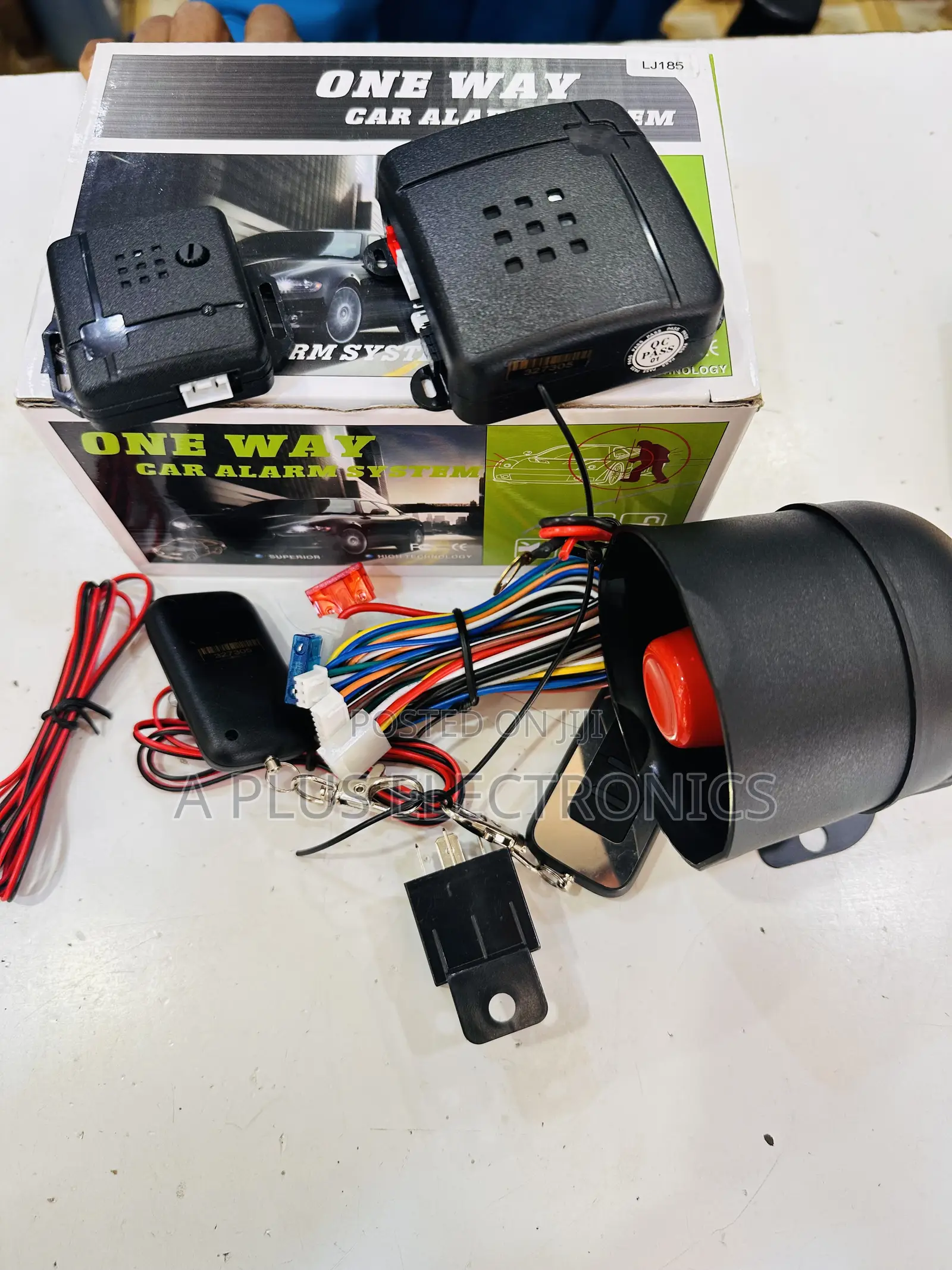 Car Alarm System-One Way | High Sensitivity Car Security