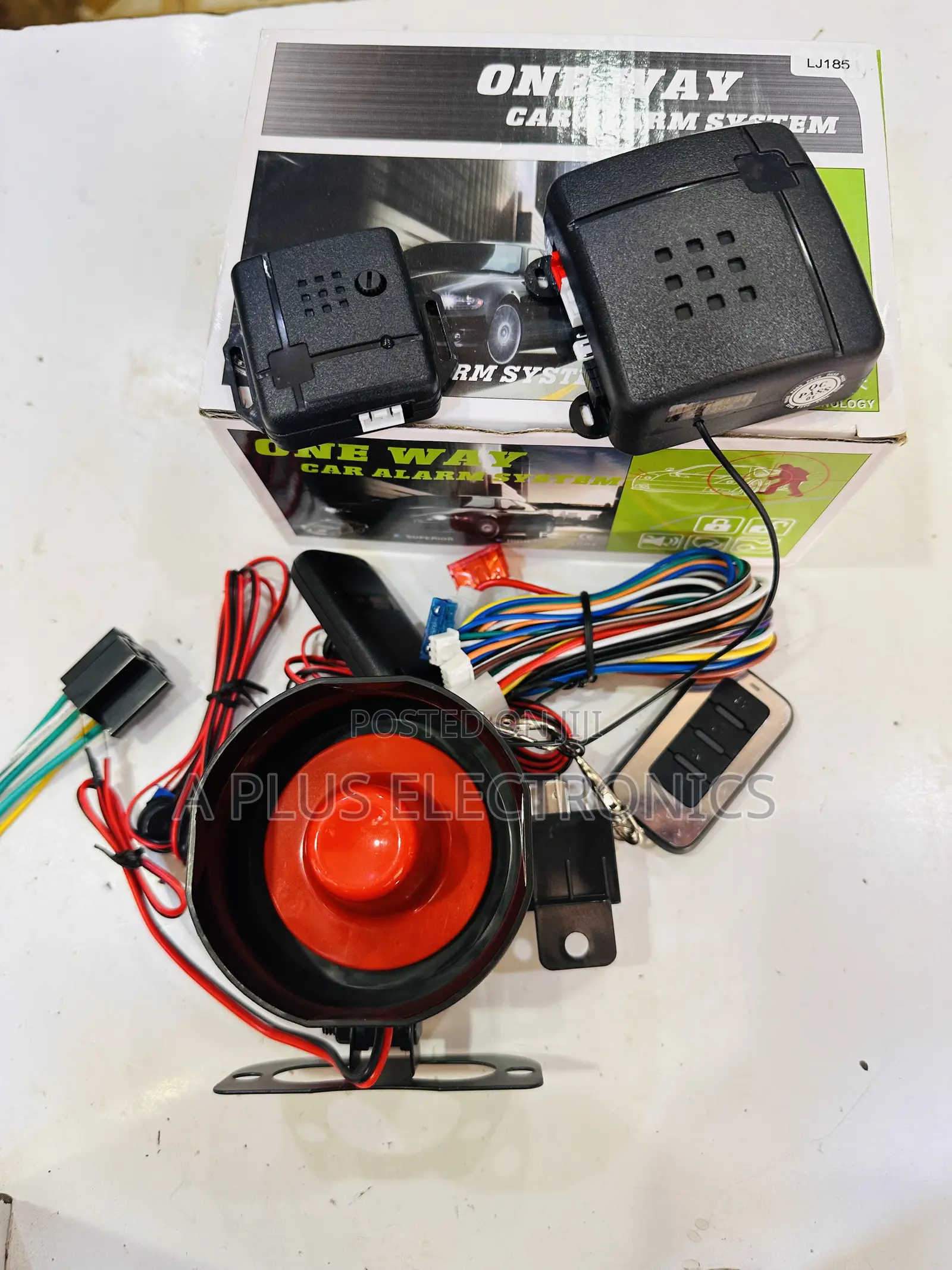 Car Alarm System-One Way | High Sensitivity Car Security