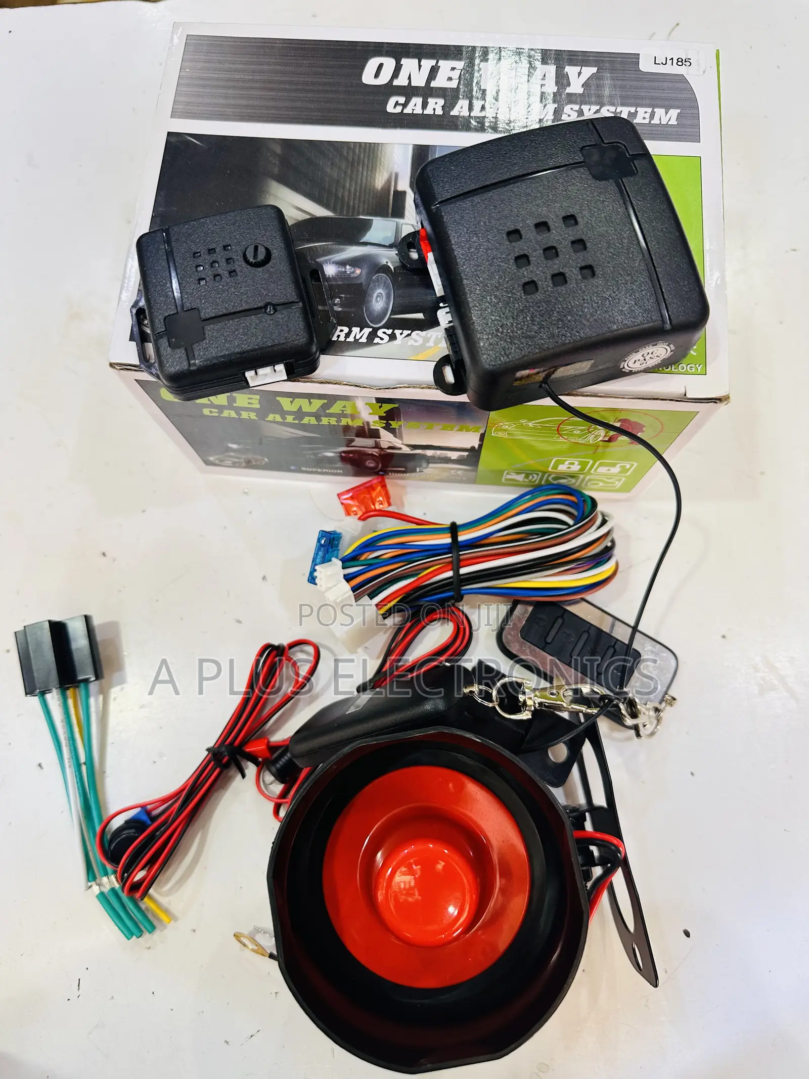 Car Alarm System-One Way | High Sensitivity Car Security