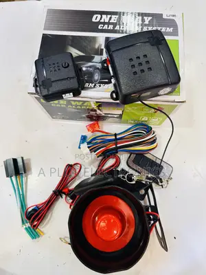 Car Alarm System-One Way | High Sensitivity Car Security