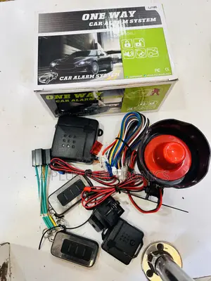 Car Alarm System-One Way | Motion Sensor Vehicle Alarm