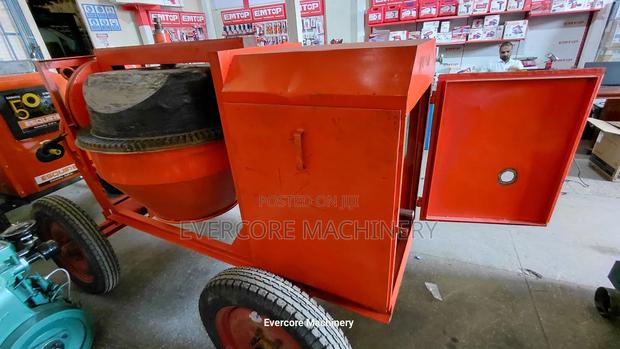 500l Indian Concrete Mixer Belt Driven Diesel Engine. - thumbnail 3