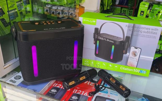 Calus Citation 500 LCD Bluetooth Karaoke Speaker System.