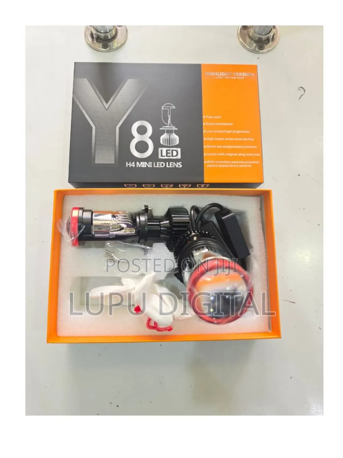 Y8 - H4 Mini Projector Led Bulbs