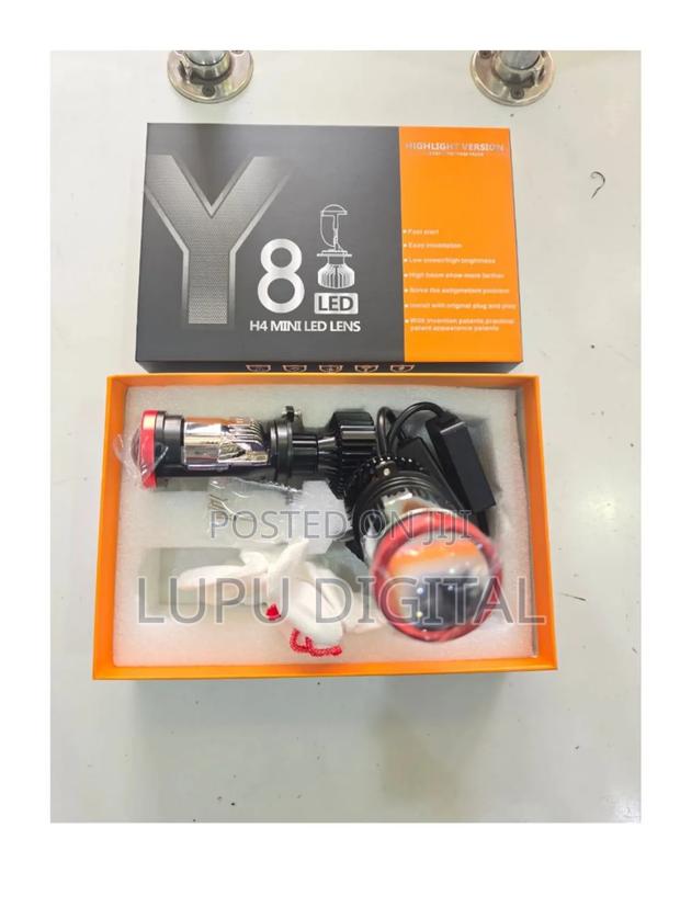 Y8 - H4 Mini Projector Led Bulbs