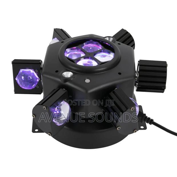 6 Arm Stage Moving Head Light With Laser - thumbnail 4
