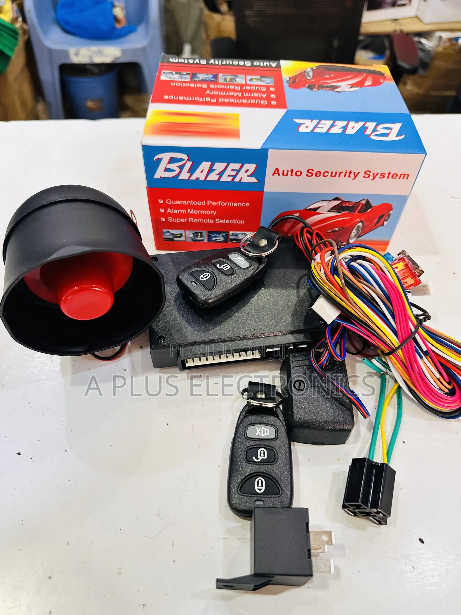 Bluetooth Car Alarm-Blazer L3000 | Smart Anti-Theft Security System