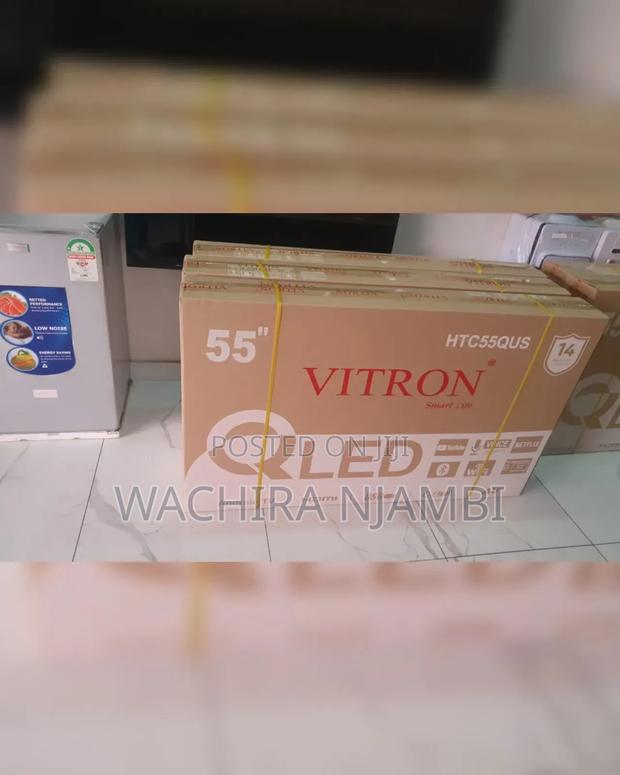 Vitron 55" Htc55qus Qled Android Tv. - thumbnail 2