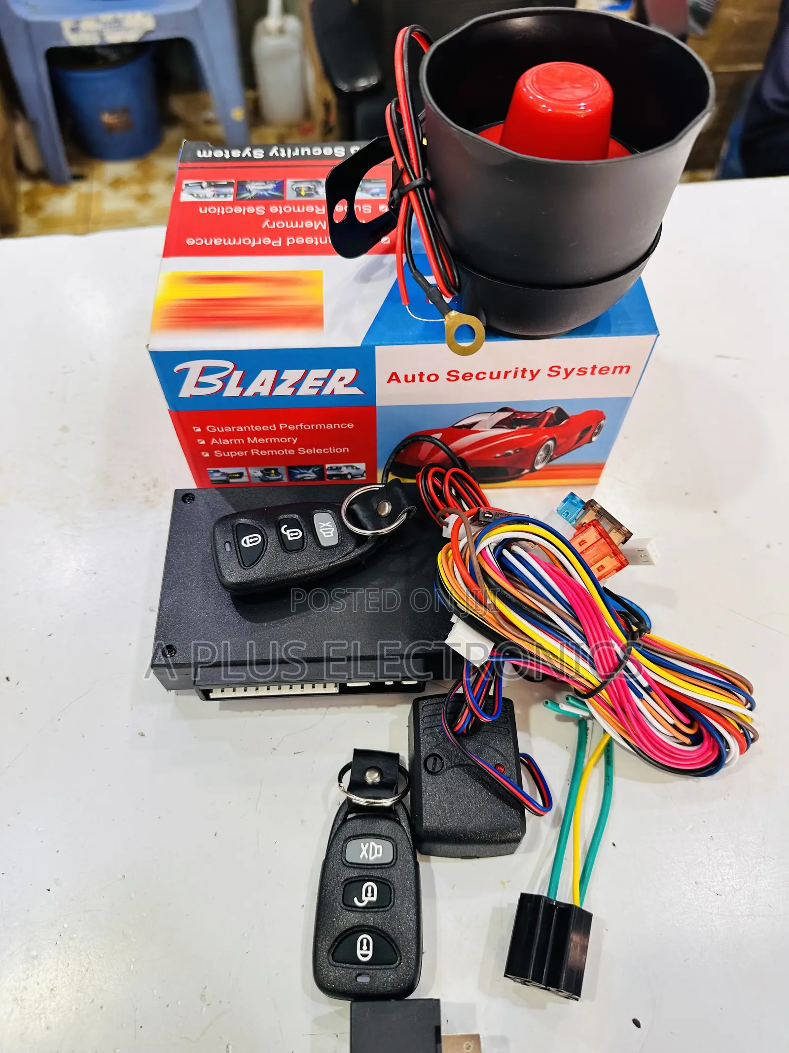 Bluetooth Car Alarm-Blazer L3000 | Advanced Vehicle Protection