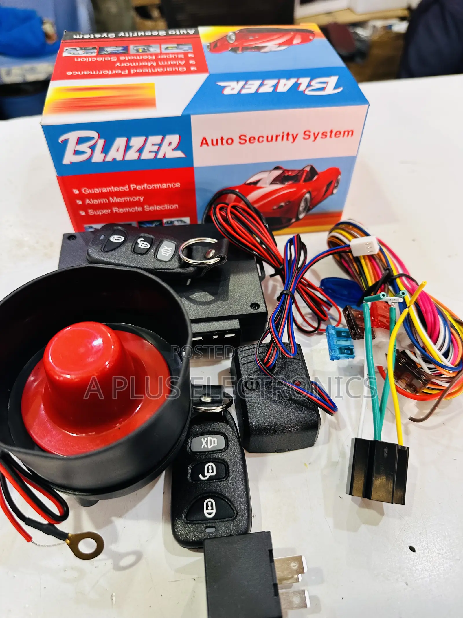 Bluetooth Car Alarm-Blazer L3000 | Advanced Vehicle Protection