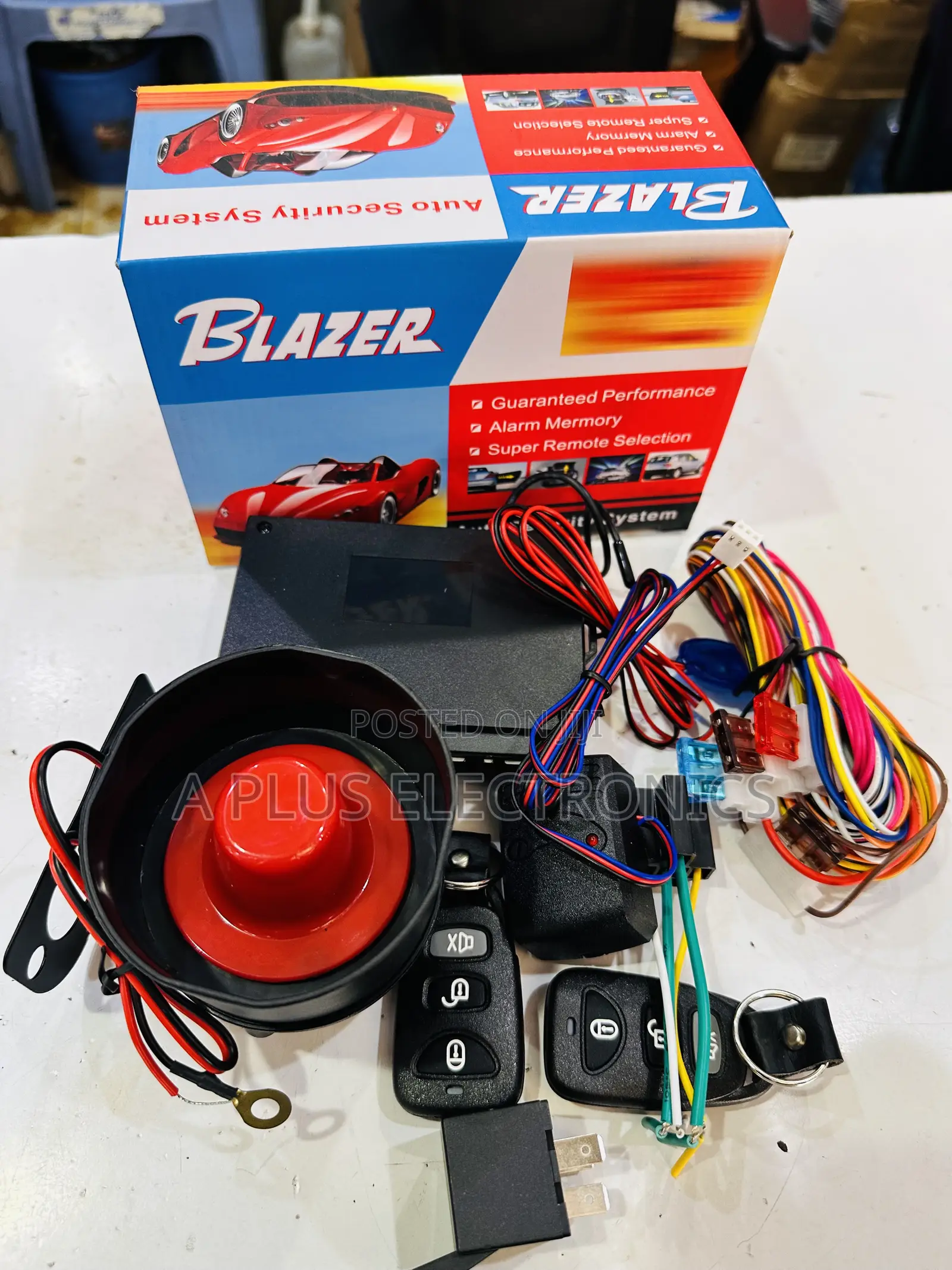 Bluetooth Car Alarm-Blazer L3000 | High-Security Car Alarm