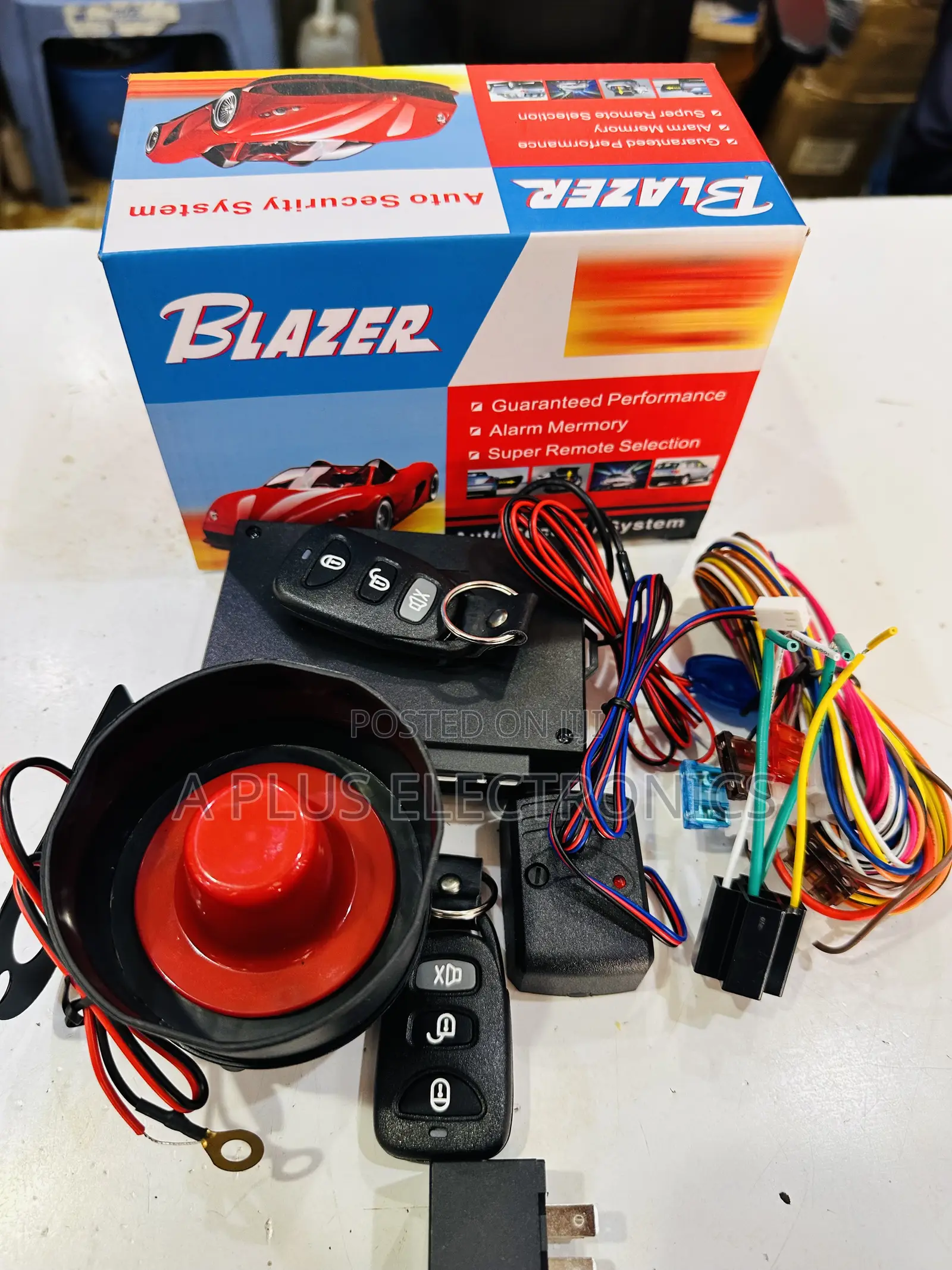 Bluetooth Car Alarm-Blazer L3000 | High-Security Car Alarm