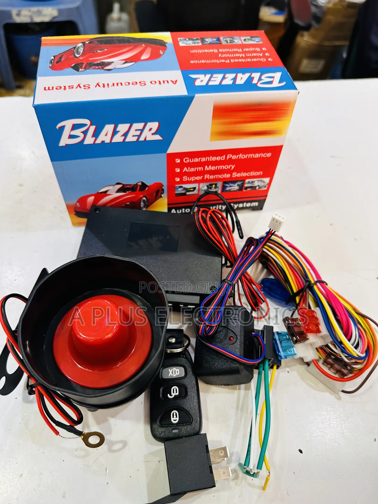 Bluetooth Car Alarm-Blazer L3000 | High-Security Car Alarm