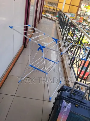 Assembled Foldable Portable Clothes Drying Rack Durable