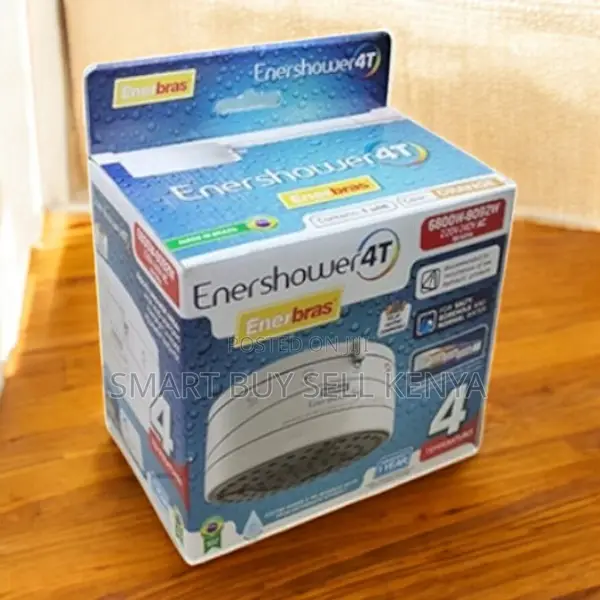 Enershower 4t Best Performance Shower Head for Fresh Borehole Water