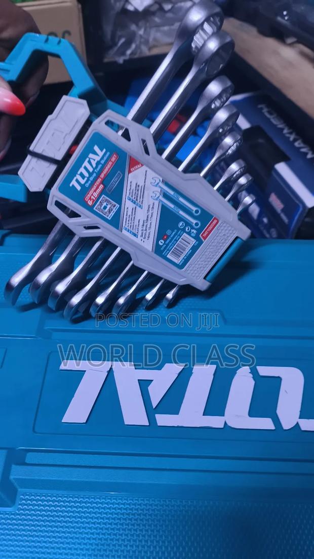 Quality Double Open End Spanner Set - main view