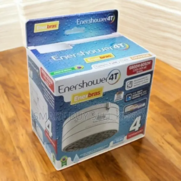 Enershower 4t Quality Brand Shower Head for Salty Fresh Borehole Water