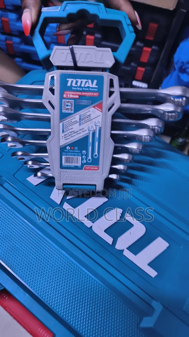 Brand New 8pcs Total Double Open End Spanner - main view