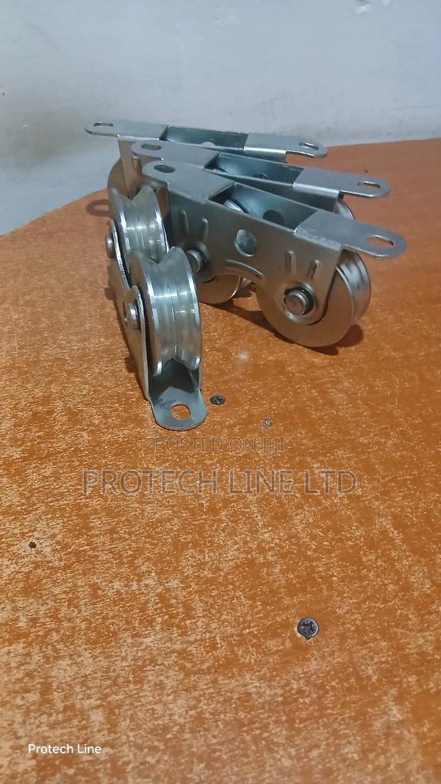 Sliding Gate Double Wheels 80mm Diameter - thumbnail 3