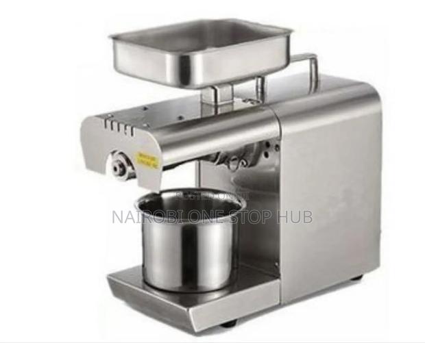 Electric Oil Press Machine. - main view