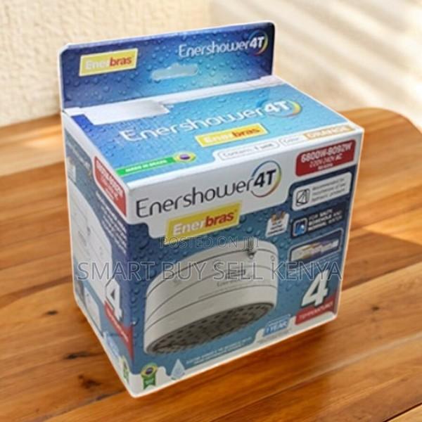 Enershower 4t High-Quality Shower Head for Salty Borehole Water Use